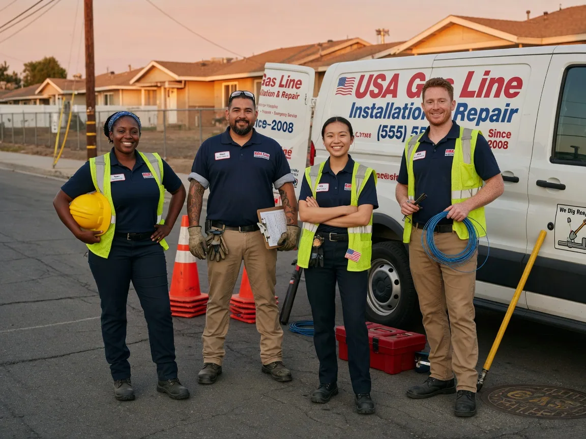 Gas Line Installation company in Tama, IA